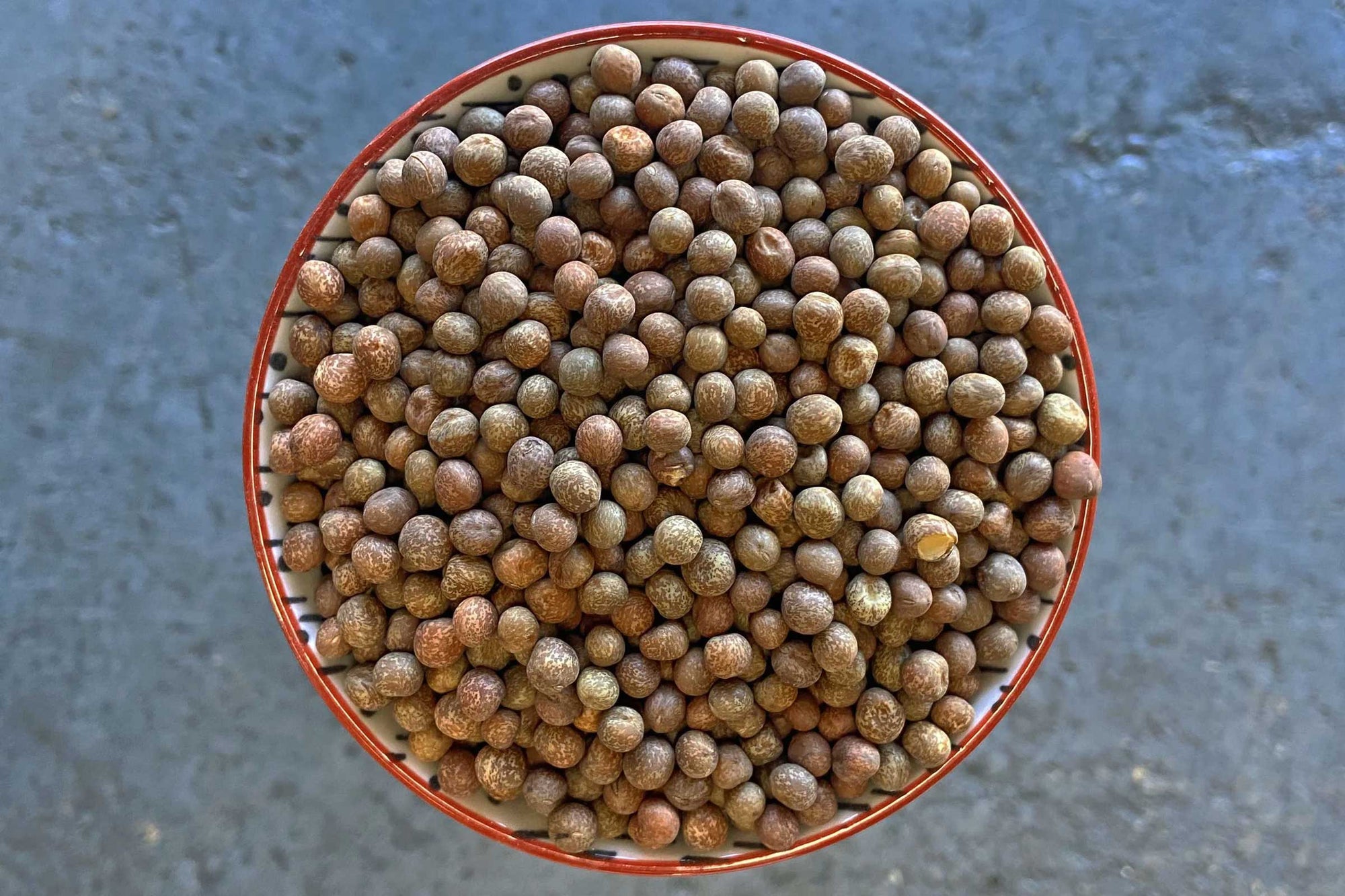 Black Badger Carlin Peas, Organic