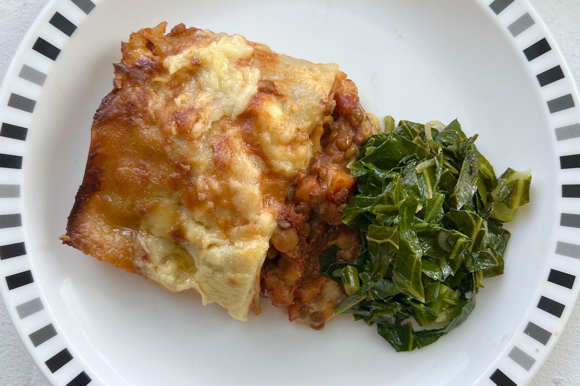 Lentil & Chickpea Lasagne